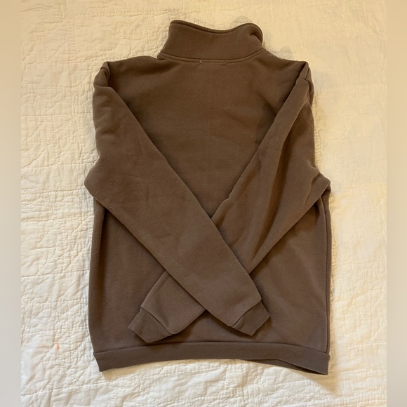 brown quarter zip - Picture 3 of 3